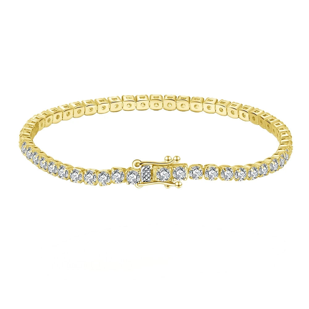 Bracelet Golden Elegance 925 Silver