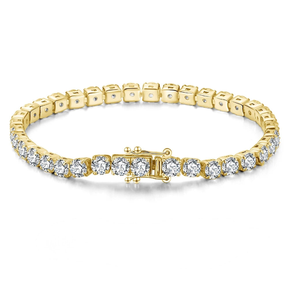 Bracelet Golden Elegance 925 Silver