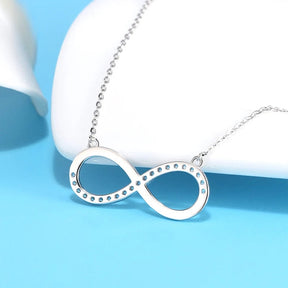 Necklace Infinity 925 Sterling Silver