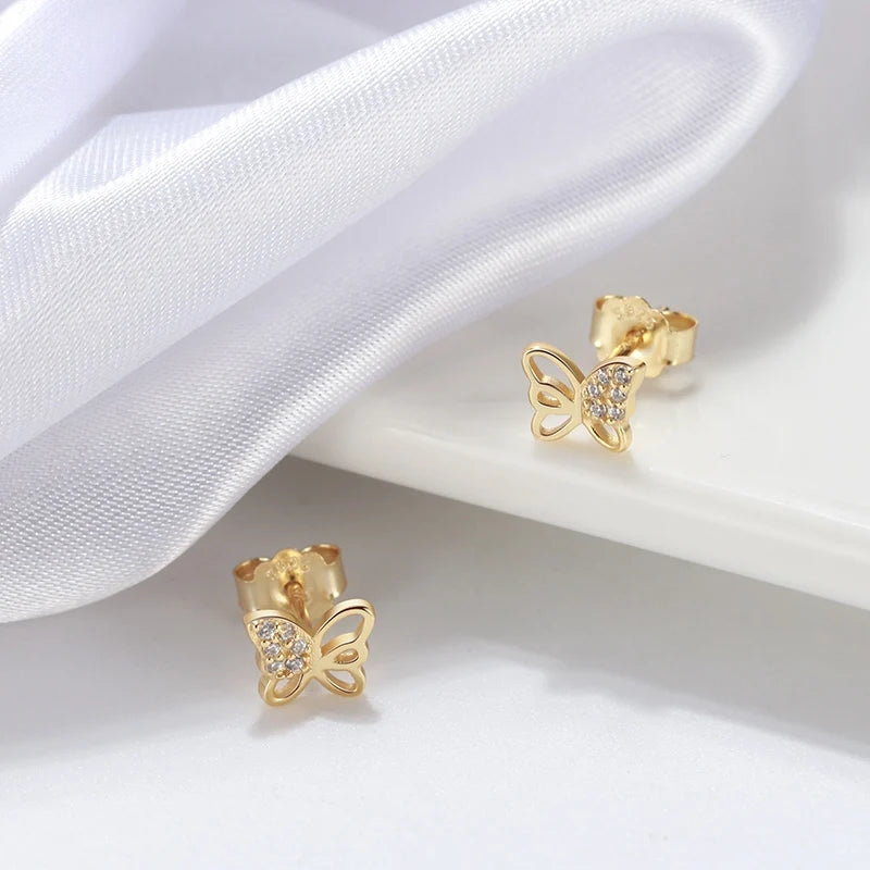 Earring Butterfly 925 Sterling Silver