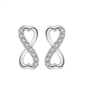 Earring Infinite Love 925 Sterling Silver