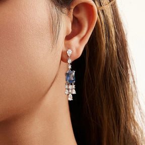 Earring Blue Majesty 925 Sterling Silver