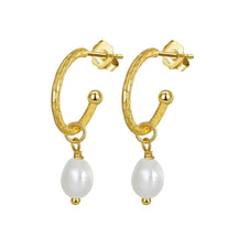 Earring Classic Pearl 925 Sterling Silver