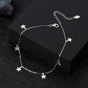 Anklet Starlight Charm 925 Sterling Silver