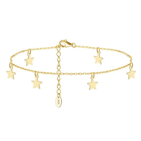 Anklet Starlight Charm 925 Sterling Silver